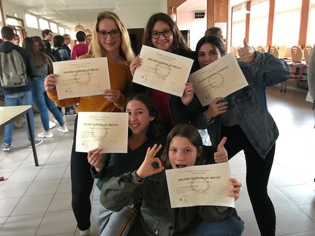 Remise des diplômes DNB 2019