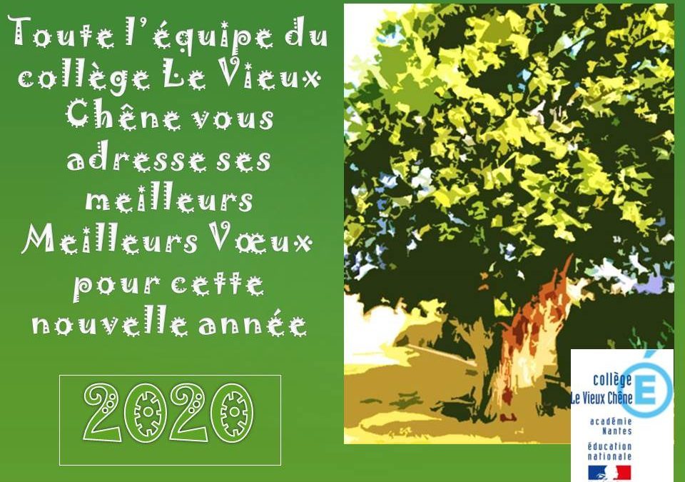 Bonne année 2020